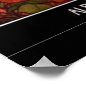 4 Stones Alphonse Mucha Print Poster (Ecke)