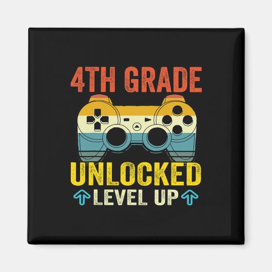 4. Stufe Entsperrt Level-Up Video-Game-Byck nach S Magnet (Vorne)