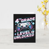 4. Stufe Entsperrtes Video Game First Day Boy Karte (Gelbe Blume)