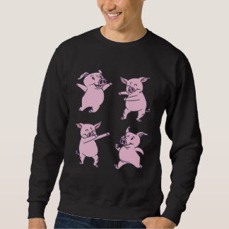 4 süße Schweine Sweatshirt