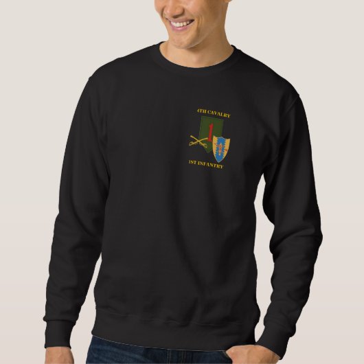 4. SWEATSHIRT DER KAVALLERIE-1. INFANTERIE-Div. (Vorderseite)