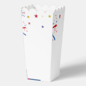 4 t Juli Unabhängigkeitsfirecracker Baby Shower Geschenkschachtel (Rückseite)