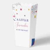 4 t Juli Unabhängigkeitsfirecracker Baby Shower Geschenkschachtel (Vorderseite)