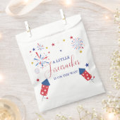 4 t Juli Unabhängigkeitsfirecracker Baby Shower Geschenktütchen (Ausgeschnitten)
