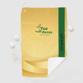 4 T-Shirt Acres Personalisierte Golfhandtücher Golfhandtuch (Insitu)