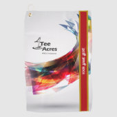 4 T-Shirt Acres Personalisierte Multi-Farb-Handtüc Golfhandtuch (Vorderseite)