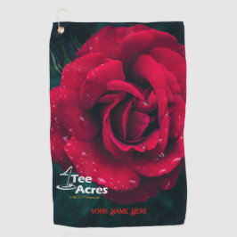 4 T-Shirt Acres Rose Personalisierte Golfhandtüche Golfhandtuch