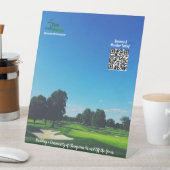 4 T-Shirt Acres Tischständer Sockelschild (In Situ)