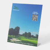 4 T-Shirt Acres Tischständer Sockelschild (Vorderseite)