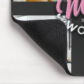 4 Tag der Fotocollage-Familie Gedächtnismüttertag Mousepad (Ecke)