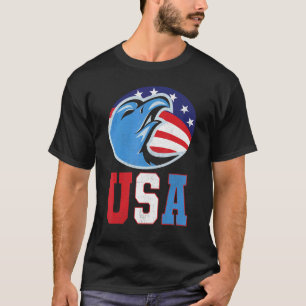 4. Tag der Unabhängigkeit des amerikanischen Adler T-Shirt