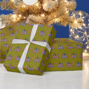 4. Tag der Unabhängigkeit im Juli Geschenkpapier