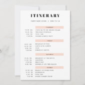 4 Tage Einfache Erblähung Einladung (Vorderseite)