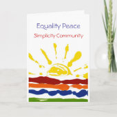 4 testimonies Greeting Card Karte (Vorderseite)