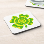 4 Untersetzer aus leerer Klee (Linke Seite)