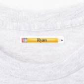 4 Verschiedene Namen Stifte eisen auf Etiketten (Befestigt)