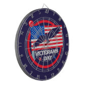 #4 Veteranen-Dart-Scheibe Dartscheibe (Vorderseite Links)