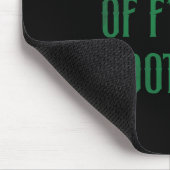 4 Viertel Fußball Mousepad (Ecke)