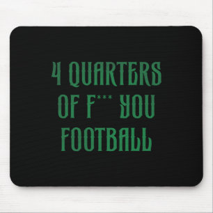 4 Viertel Fußball Mousepad