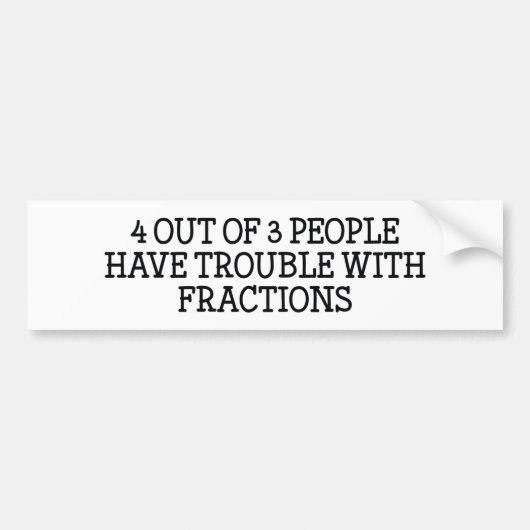 4 von 3 Personen Autoaufkleber (Vorne)