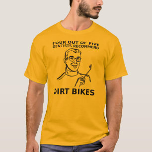 4 von 5 Zahnärzten Dirt Bike Motocross Shirt