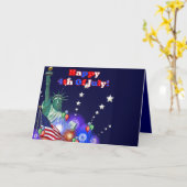 4. Von der Juli-Gruß-Karte Karte (Gelbe Blume)