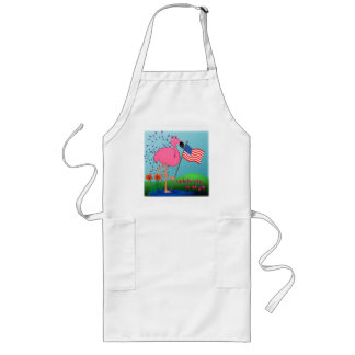 4. von Juli-Flamingo GRILLEN Schürze