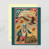 4. Von Juli-GRILLEN Einladung (Vorne/Hinten)