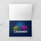 4. von Juli-Karte mit Basset Hound und Rocket Karte (Innenseite)