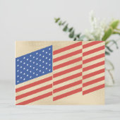 4. von Juli-Party Einladungen (Stehend Vorderseite)