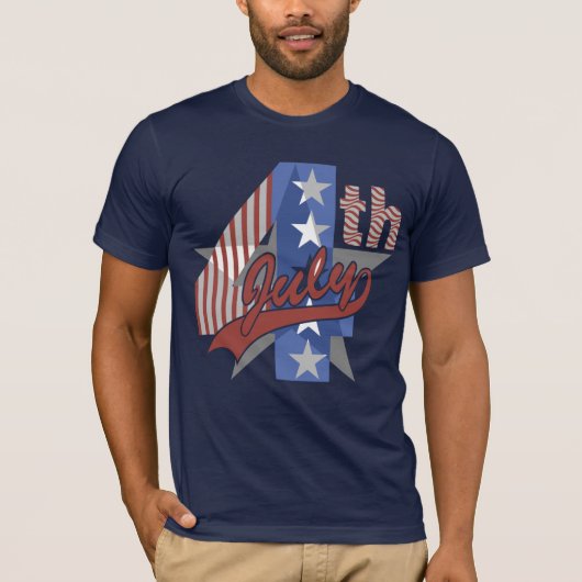 4. von Juli-T - Shirts (Vorderseite)