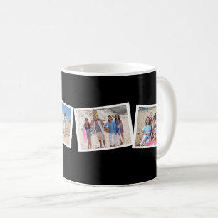 4 Vorlage für die FotoCollage Personalisiert Kaffeetasse