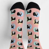 4 Vorlage für FotoCollage Machen Sie Ihren eigenen Socken (Oben)