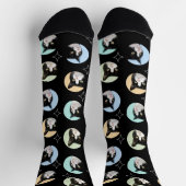 4 Vorlage für FotoCollage Machen Sie Ihren eigenen Socken (Oben)