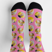 4 Vorlage für Fotocollage macht Ihren Spaß Socken (Oben)