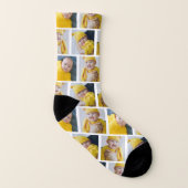 4 Vorlage für Fotocollage macht Ihren Spaß Socken (Links - Innen)