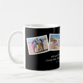 4 Vorlage und Personalisierter Text der FotoCollag Kaffeetasse (Links)