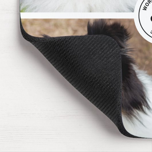 4 Vorlage und Text für benutzerdefinierte Fotos Mousepad (Ecke)