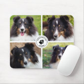 4 Vorlage und Text für benutzerdefinierte Fotos Mousepad (Mit Mouse)