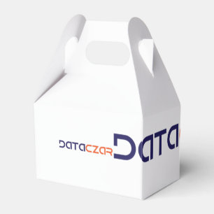 4" w x 2,5" l x 5"h Gable Favor Box Geschenkschachtel