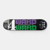 4 WARD KC/CBAR 7 3/4" Skateboard Deck (Horizontal)