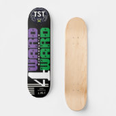 4 WARD KC/CBAR 7 3/4" Skateboard Deck (Vorderseite)