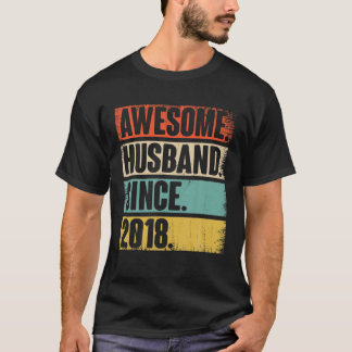 4 Wedding Aniversary Gift For Him Epic Husband Sin T-Shirt