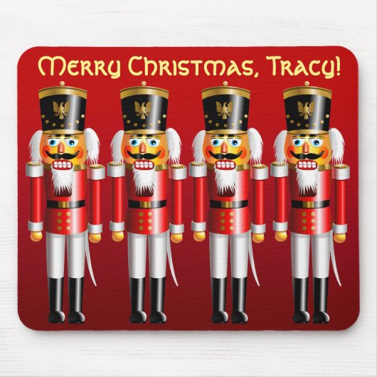 4 Weihnachtsnussknacker Mousepad (Vorne)
