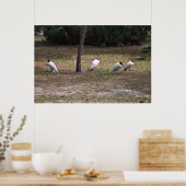 4 Weiße Männer Poster (Küche)