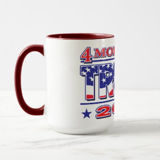 4 Weitere Jahre Trump 2020 Tasse