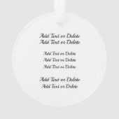 4. Wertvoller Jeder Anlass Ornament (Rückseite)