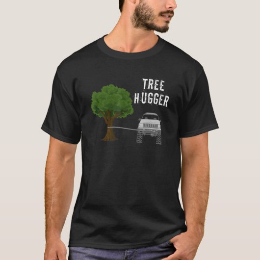 4 Wheeling Wheeling Baumumarmer T-Shirt (Vorderseite)