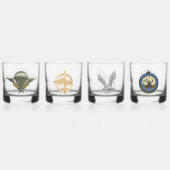 4 Whiskygläser Whiskyglas (Hinten)