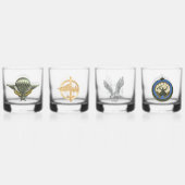 4 Whiskygläser Whiskyglas (Vorderseite)